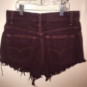 Levi’s denim shorts
